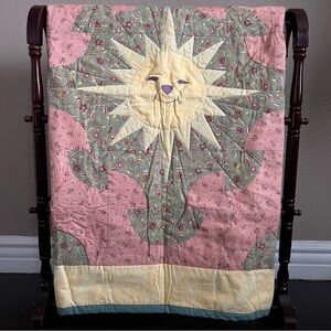 New Handmade Sunshine Patchwork Quilt